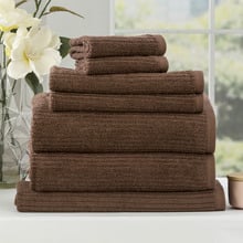 7 Piece Ridgestone Cotton Bathroom Towel Set